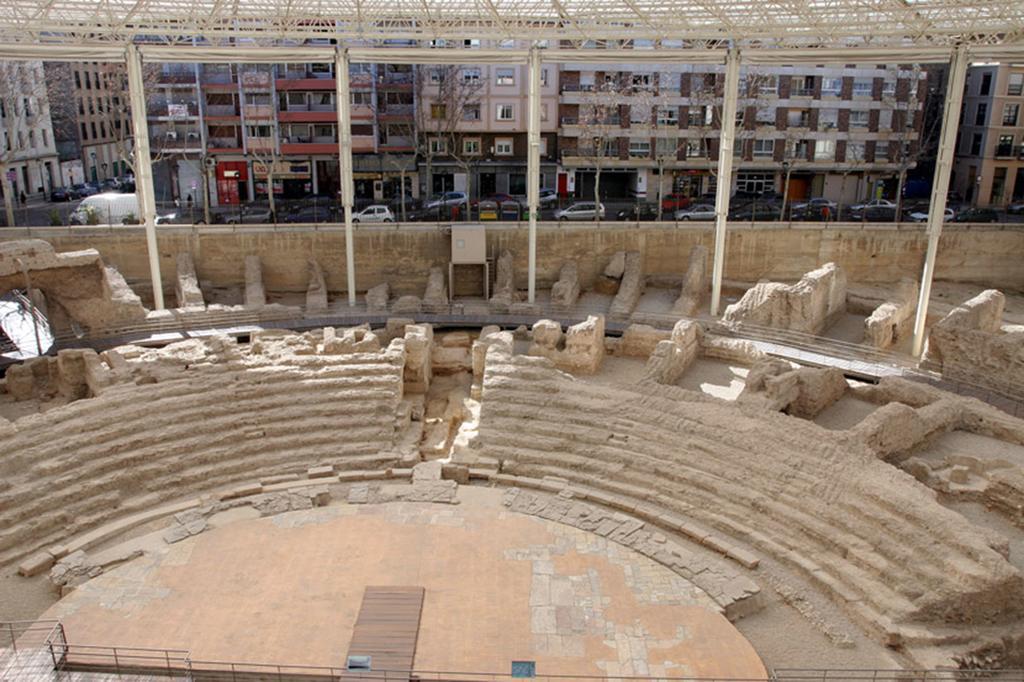 Casa Del Mercado Zaragoza Exterior foto